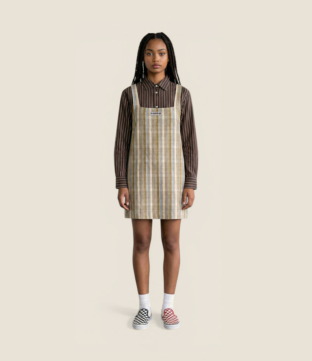 Linen mini dress