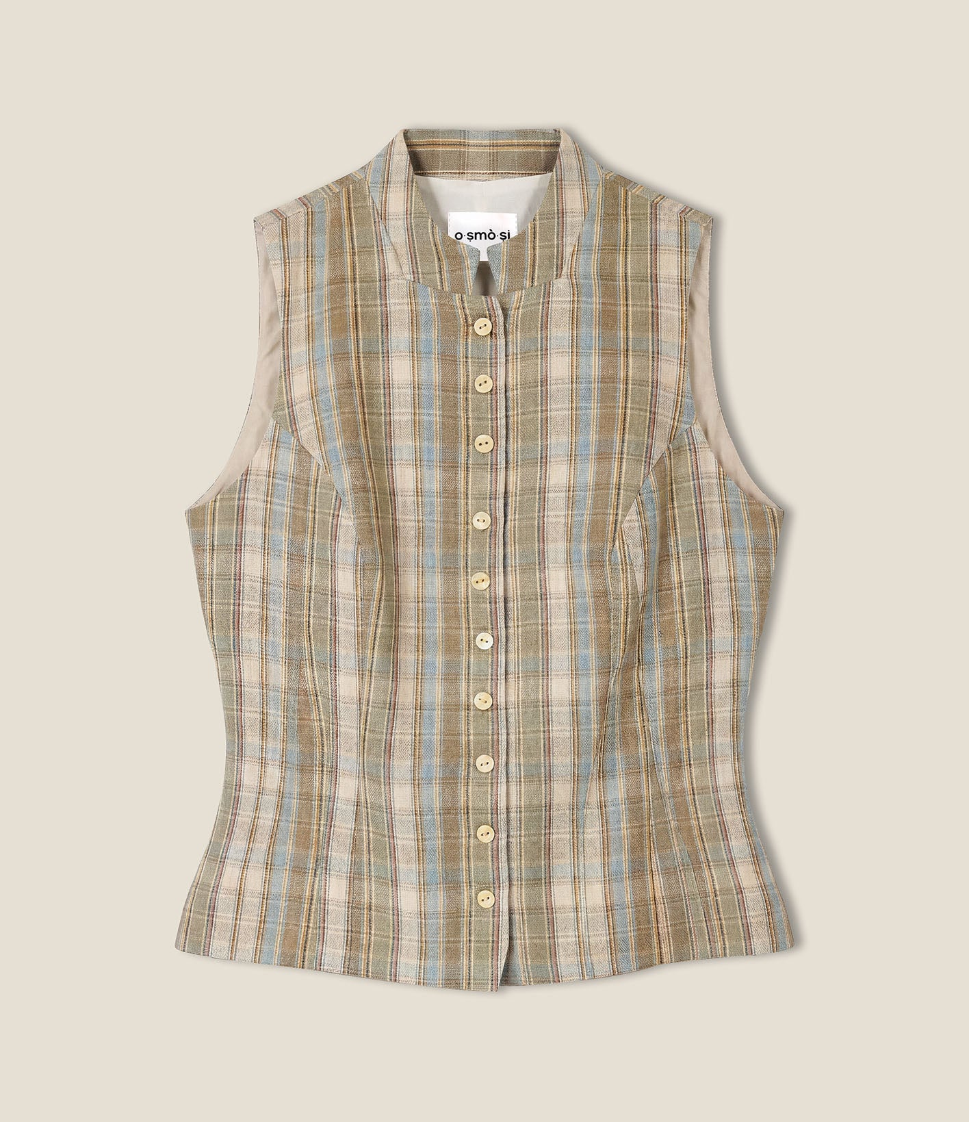 Linen vest