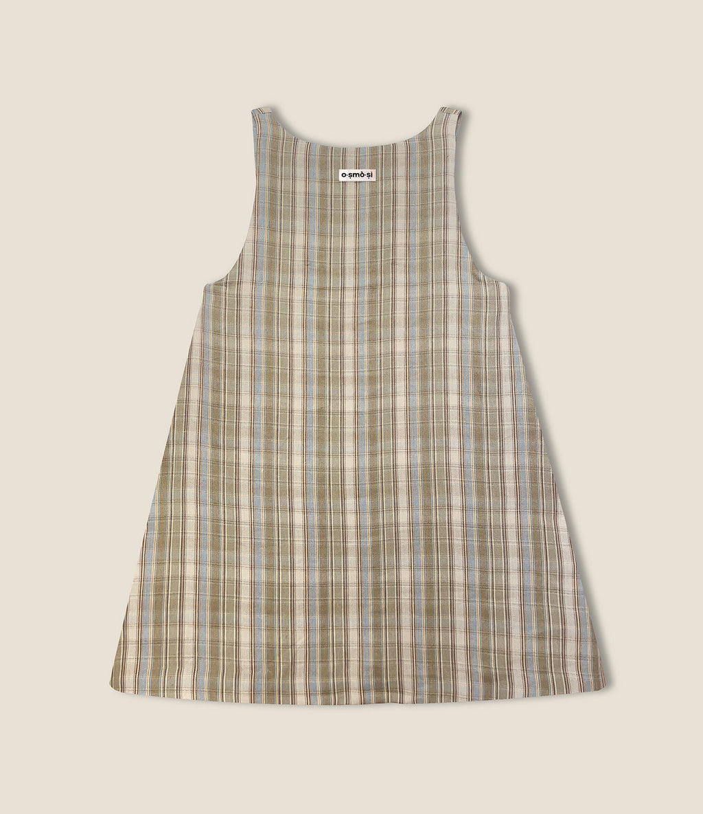 Linen mini dress