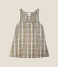 Linen mini dress
